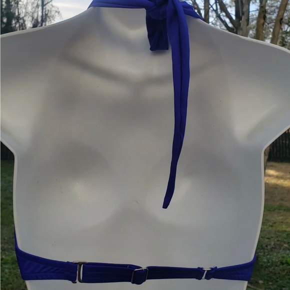 New Venus Cobalt Blue Marilyn Bikini Top C - Picture 2 of 2